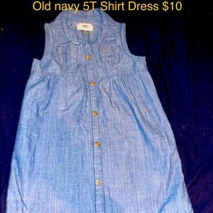 Old navy denim dhirt dress